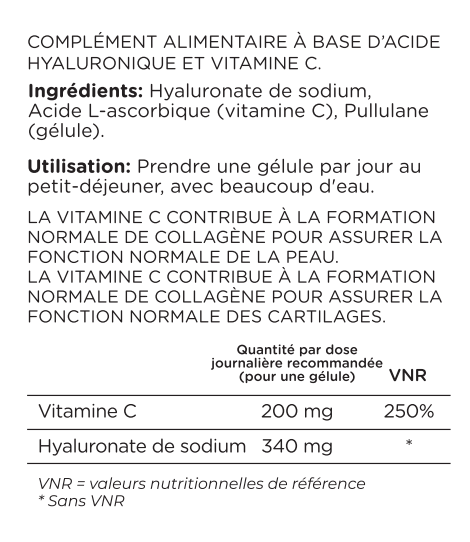 Acide Hyaluronique & Vitamine C