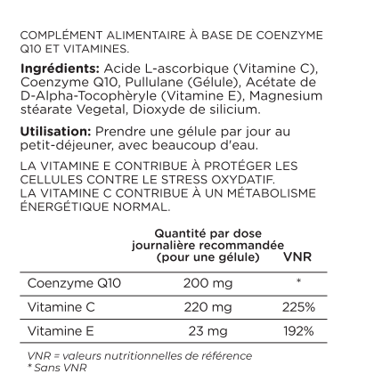 Coenzyme & Vitamine C